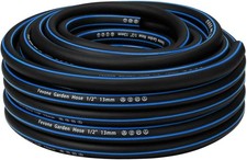 Fevone Gartenschlauch 20m 1/2 Zoll Flexibel 25bar Knickfest Schwarz / Blau