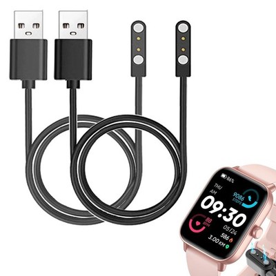 smaate smart watch Cables Compatible with IDW19 1.8  aeac MILOUZ 60 cm, Black