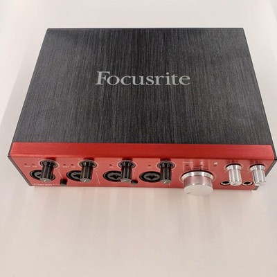Focusrite Clarett 4Pre USB Audio Interface 18x8 w/ Box & Cable Tested TMB01 3.0