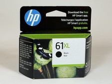 HP 61XL Black High Yield Ink Cartridge - CH563WN 140 Date 04/2024 New OEM