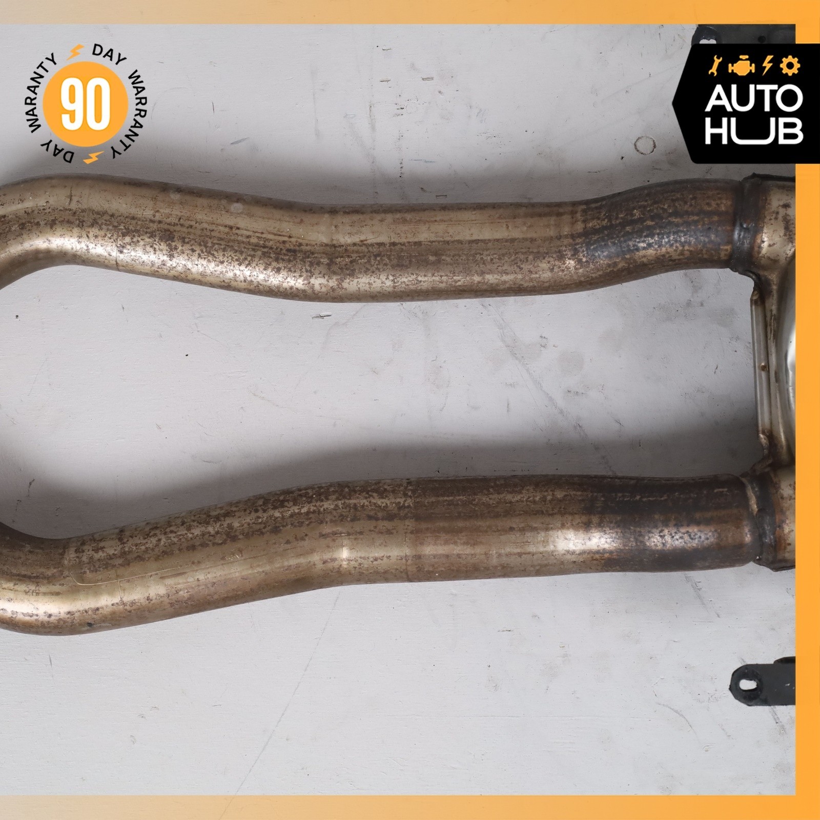 99-02 Bentley Arnage 6.8L V8 Exhaust Silencer Resonator Midpipe PJ55315PA OEM