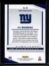2024 Panini Donruss Elite Eli Manning Orange #/399 Giants