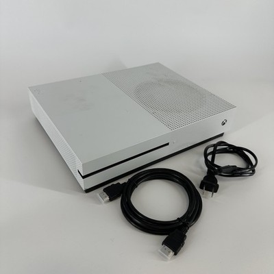 Microsoft Xbox One S Console White 512 GB w/ HDMI/Power Cord - Good Condition