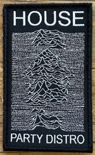 House Party Distro &ldquo;Signal&rdquo; Joy Division Patch