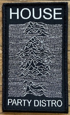 House Party Distro  Signal  Joy Division Patch