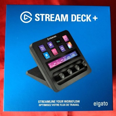 Elgato Stream Deck + | NEU! | Mac & PC | Audiomixer & Studio-Controller | Keypad