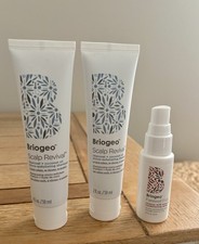 2X BRIOGEO SCALP REVIVAL CHARCOAL MICRO-EXFOLIATING SHAMPOO 2 OZ  Farewell Friz