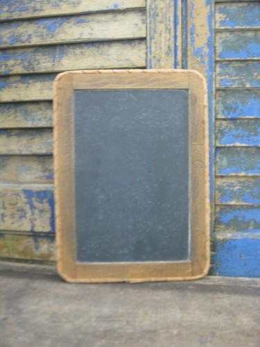 Antique School Slate Chalkboard Old Photo Print Civil War Couple - Picture 4 of 9