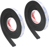 Dichtungsband Selbstklebend FüR TüRen, Fensterdichtung 25Mm(B)×10Mm(D), Moosgumm