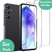2X Schutzglas FüR Samsung Galaxy A73 5G Display Panzerfolie Hartglas Full 9H