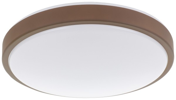 Eglo Led Deckenleuchte Lezuza Weiß Mokka Ø 32,5 Cm Deckenlampen & Kronleuchter-image