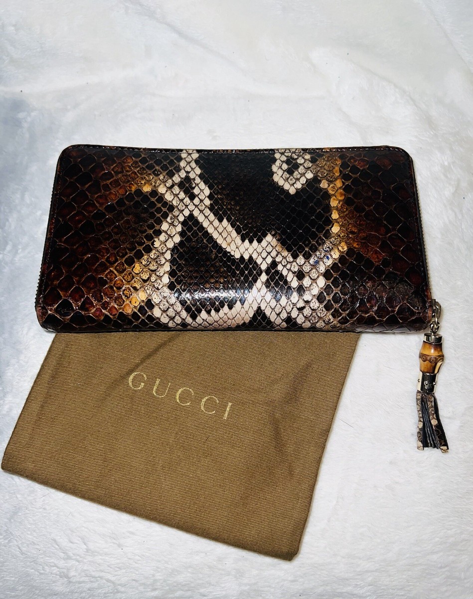 Python 財布 SHORT ZIP WALLET （with Ball
