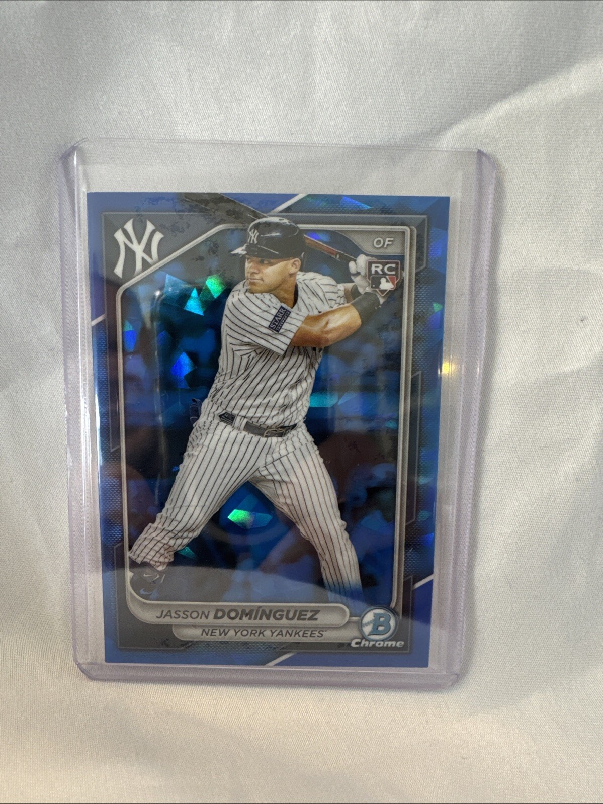 2024 Bowman Chrome Sapphire Jasson Dominguez RC #94 Yankees