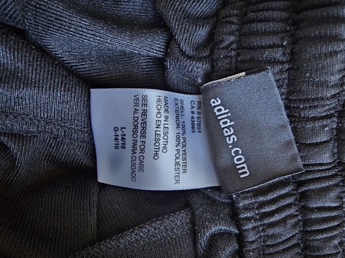 Adidas Youth Size Large Workout Black Pants - Picture 3 of 11