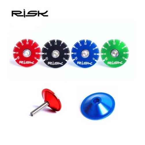 TAPPO VITE COPRI ATTACCO MANUBRIO FORCELLA BICICLETTA BICI DA CORSA MTB 1 1/8" foto 2