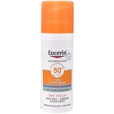 Eucerin Oil Control Sun Gel-Creme Dry Touch LSF50+ 50ml
