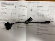 Samsung BN39-01545B 2127UX DB9 Male-3.5 mini Control Adapter Cable