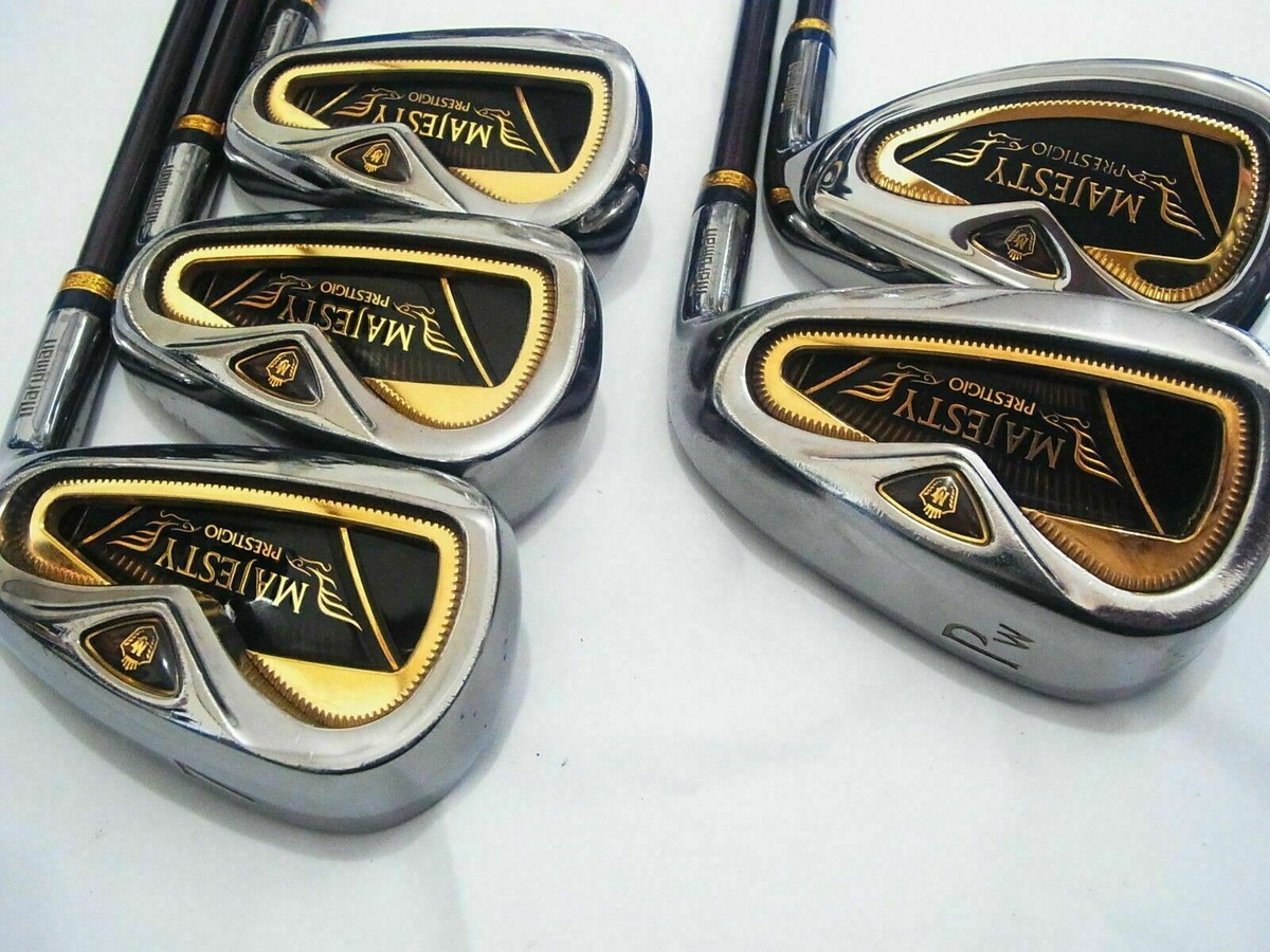 Lot De 5 Fers Maruman Majesty Prestigio 13 Gold - #7 à A, Flex R, Droitier (Occasion)