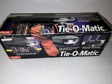 Tie O Matic Motorized  Lighted Tie And Belt Organizer / NOS Rare Find Neat 