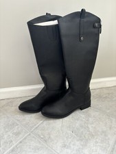Black Knee High boots Size 10 Women. Brand New
