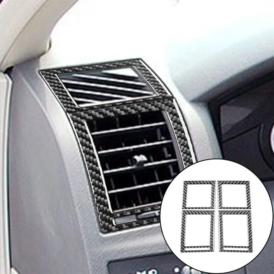 Kit de cubierta interior completo de fibra de carbono 65 piezas para Chrysler 300 300C 2005-07 Foto 4 de 4