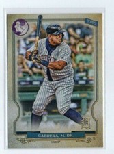 2020 Topps Gypsy Queen GQ Logo Swap MIGUEL CABRERA DETROIT TIGERS 