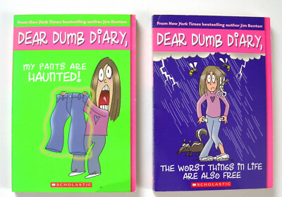 2 Dear Dumb Diary Bks My Pants are Haunted  The Worst Things in My Life are Free