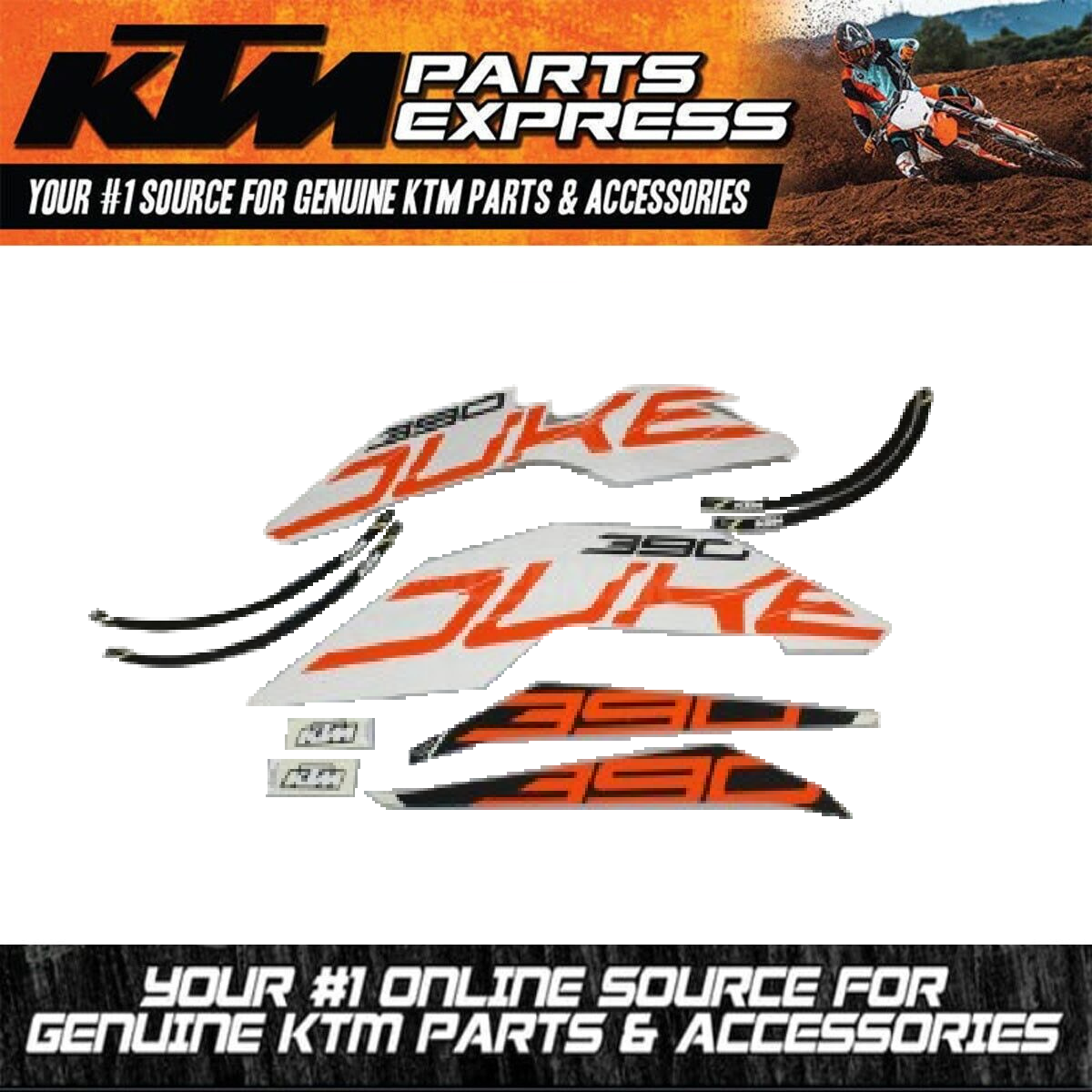 NEW OEM KTM DECAL KIT 390 DUKE 2017 - 2020 90208099300 | eBay