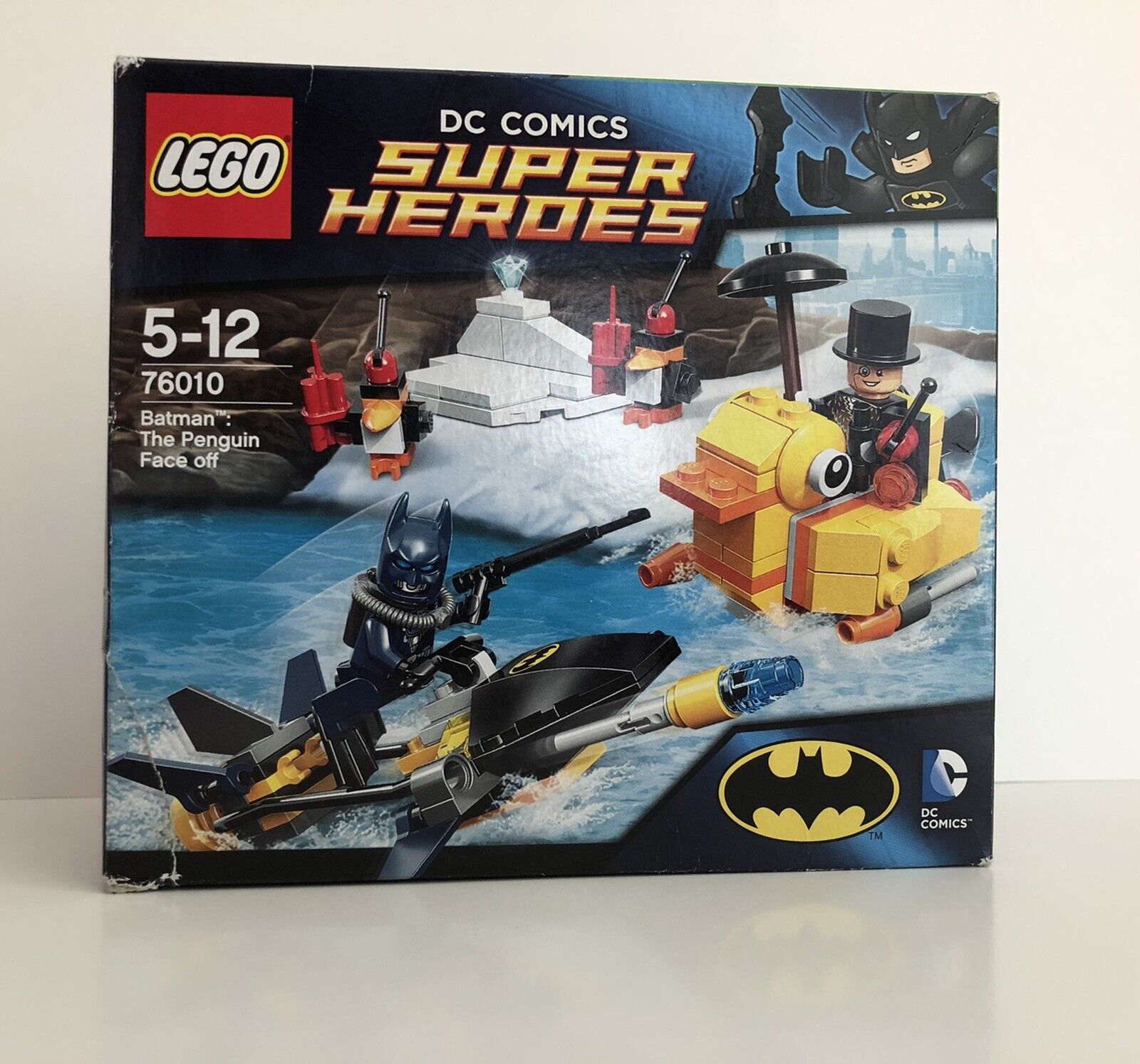 LEGO 76010 DC Universe Super Heroes Batman The Penguin Face Off Set With Box