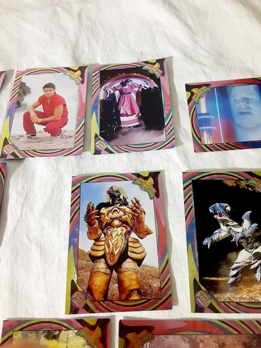1994 Power Rangers Series 2 Foil Cards Lot + Cards - Picture 6 of 12