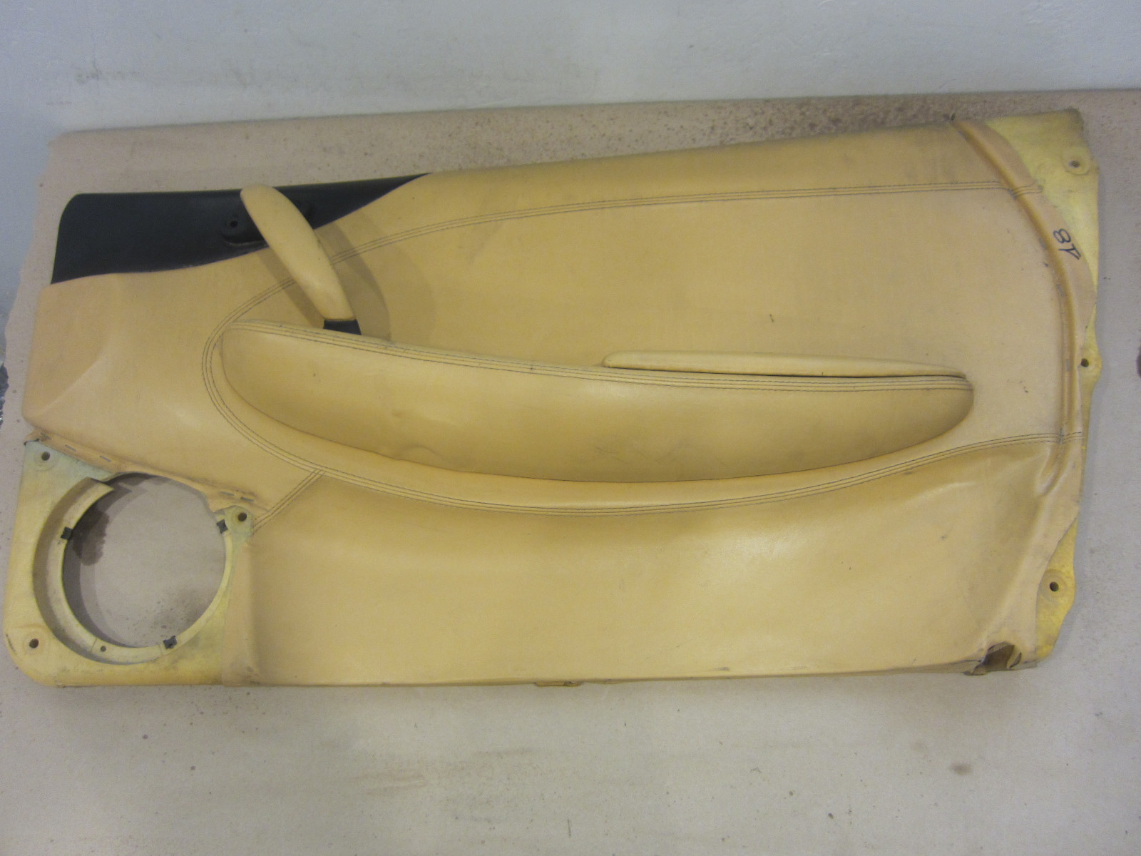 Ferrari 360 Modena-Spider. RH Door Inner Panel.Beige. Part# 65007505