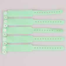 5x Baby Hospital ID Wristbands For Reborn Baby Doll Bracelets DIY Accessories