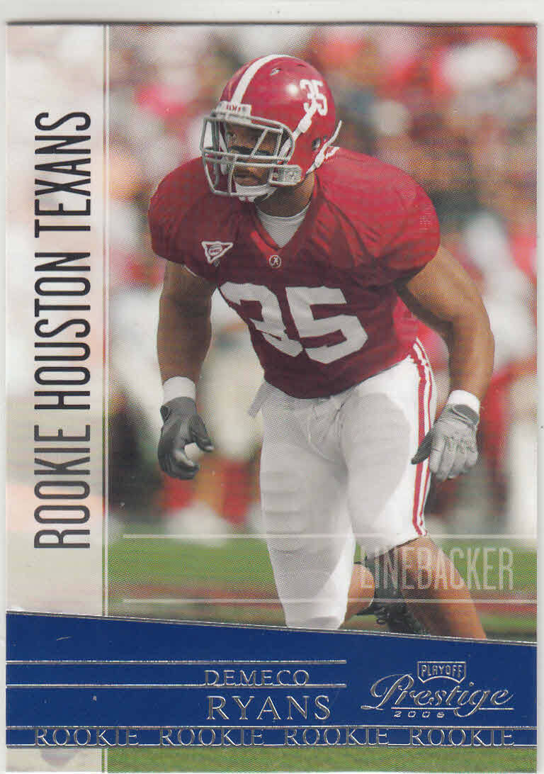 DeMeco Ryans Playoff Prestige #181 Base