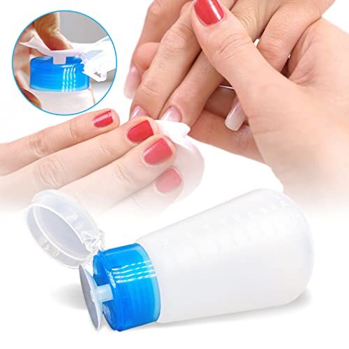 3 Leere Alkohol-Pumpspender, 200 Ml, Mit Edelstahlpumpe Für Nagellackentferner & Reiniger