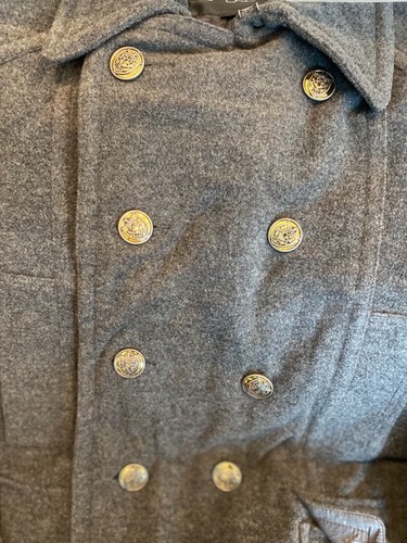 Sean Jean authentic men's pea coat wool 