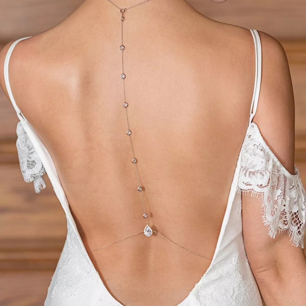 Diamond backdrop necklace sale