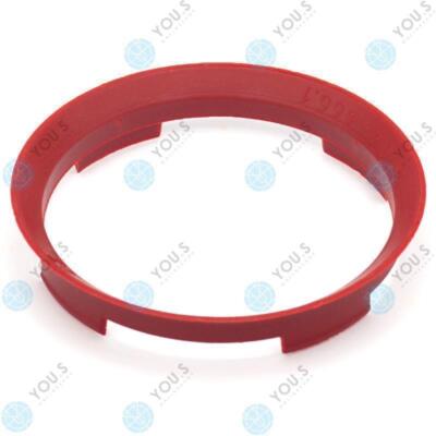 ZHTEAPR 4pcs Wheel Hub Centric Rings 71.5 to 66.1 - OD=71.5mm ID=66.1mm - Aluminium Alloy Wheel Hubrings 66.1 to 71.5