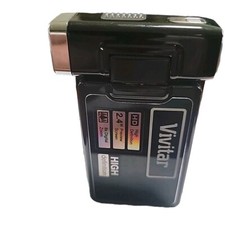 VIVITAR 865HD DVR Camcorder Digital Zoom 8.1MP Needs Battery, Charger. Has Case