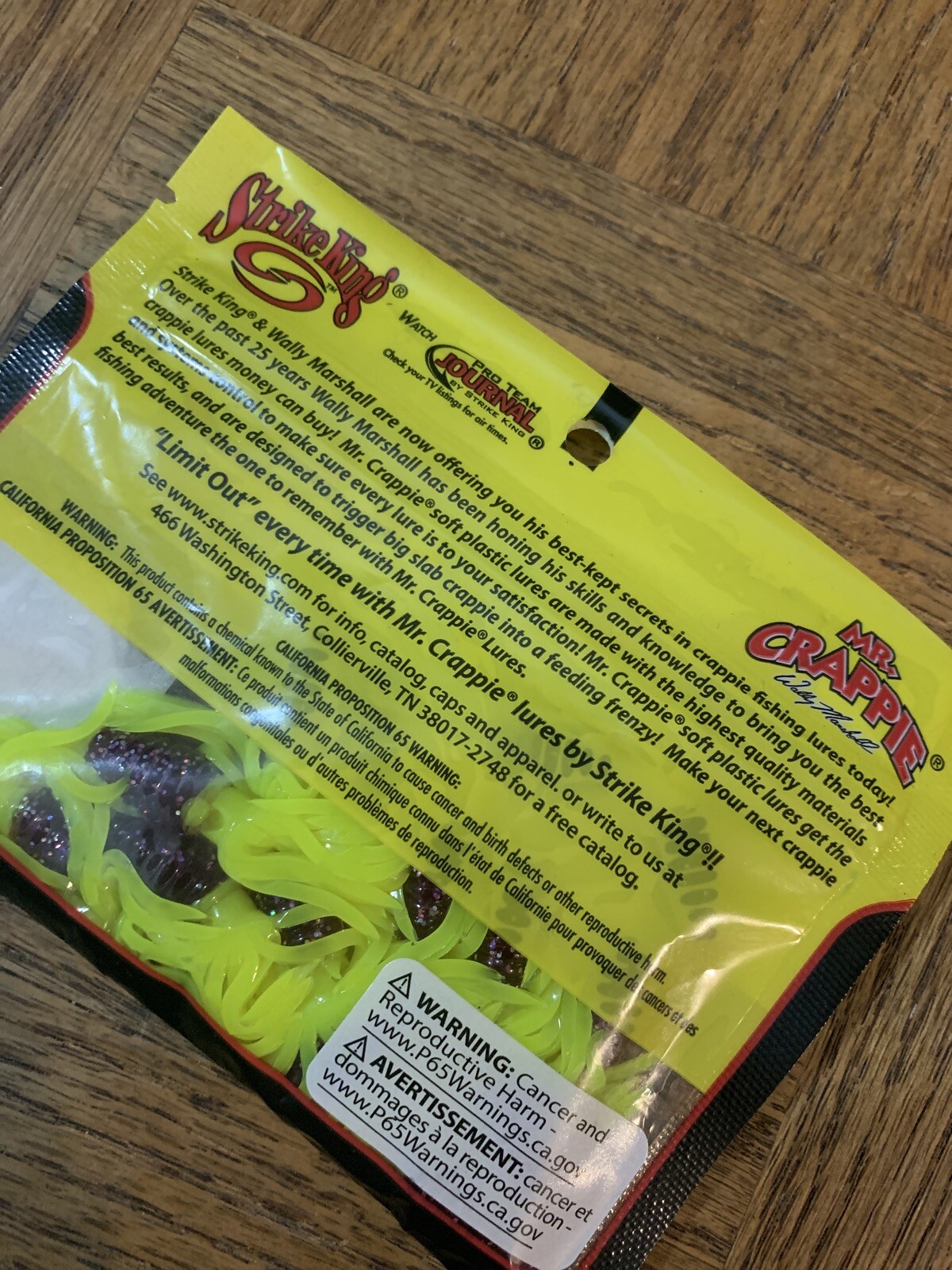 Mr Crappie By Strike King 2" Crappie Thunder Purple Sage-BRAND NEW-SHIPS N 24 HR - Image 5