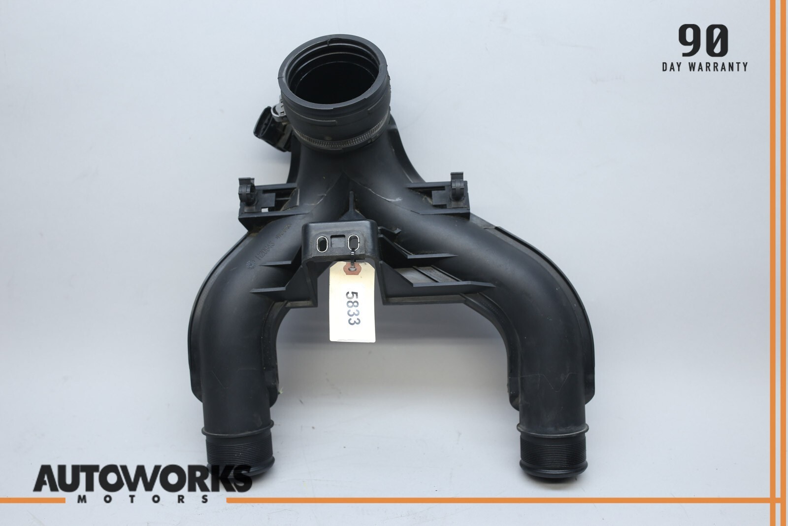 14-17 Maserati Ghibli M157 Air Inlet Intake Duct Tube Hose w/ Sensor OEM