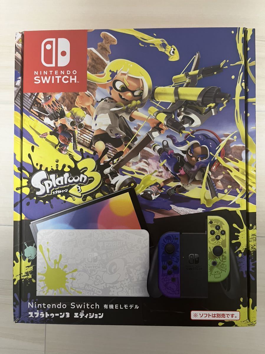 Nintendo Switch OLED Model Splatoon 3 Edition Console New