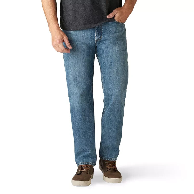 S Lee Regular Fit Straight Leg Jeans 40x32 Nwt New Color Is 