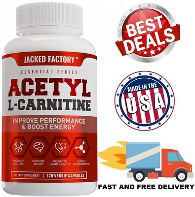Acetyl L Carnitine 1500mg Boost Energy Memory Focus Fat Loss
