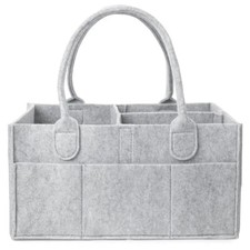 Baby Diaper Caddy Organizer Portable Holder Bag Nursery Essentials Storage Bins