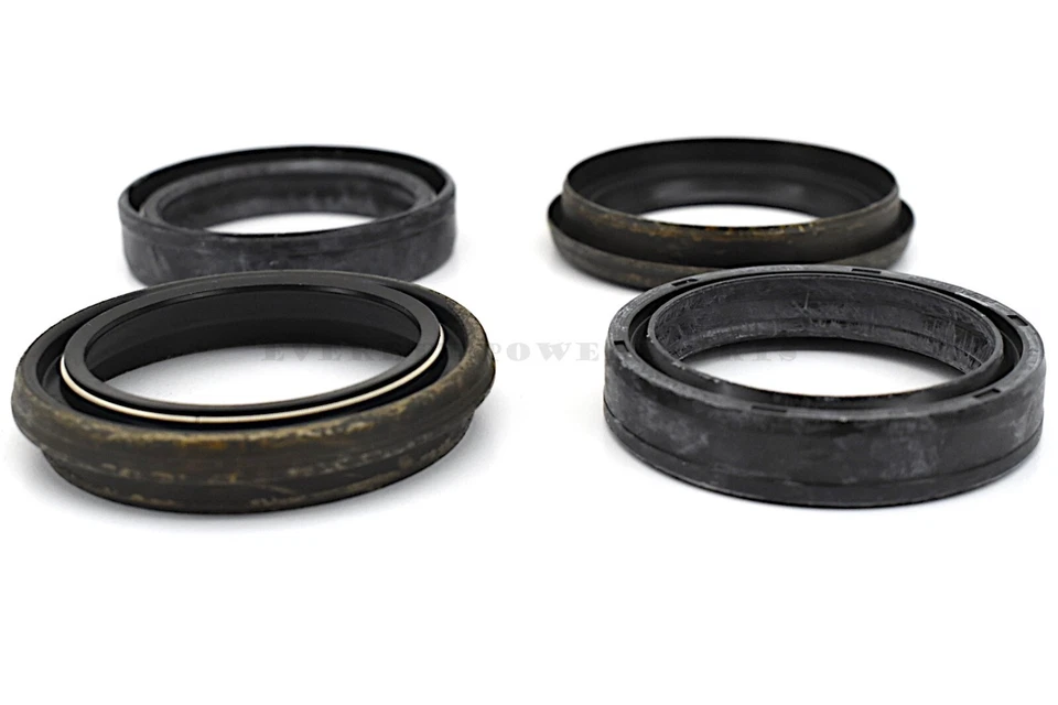 Fork Seals Set x2 CR500R CR250R 85-87, XR600R 85-00, CR125R 1987 OEM Honda #D302 - Imagem 3 de 4