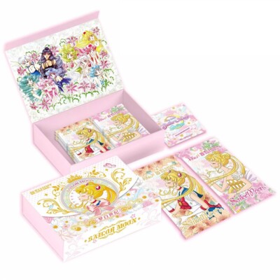 Caja Sellada De Cartas Coleccionables Sailor Moon | 30 Sobres Premium | Edición 2024 En Chino