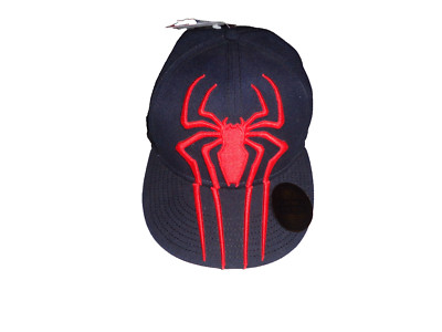 Amazing Spiderman 2 flatbill fitted hat 3d logo 2014 new with tags.
