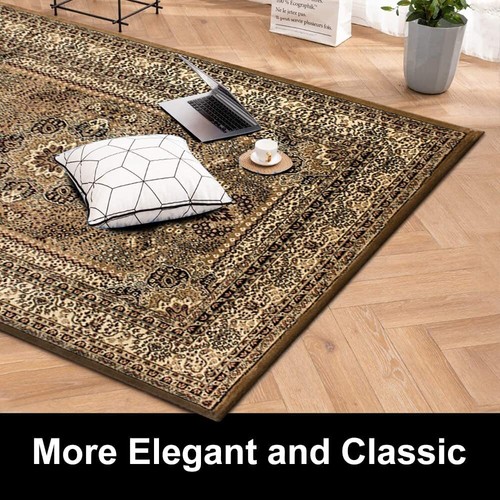 Non Slip Large Traditional Rugs Bedroom Carpet Living Room Hallway Runner Rug - Picture 20 of 49