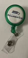 Seattle Seahawks Football Retractable Badge Reel Name ID Holder Brand New