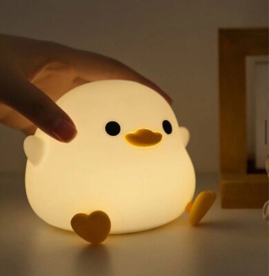 Ente Nachtlampe Touch System Nachttischlampe Wohnzimmer Schlafzimmer Silikon